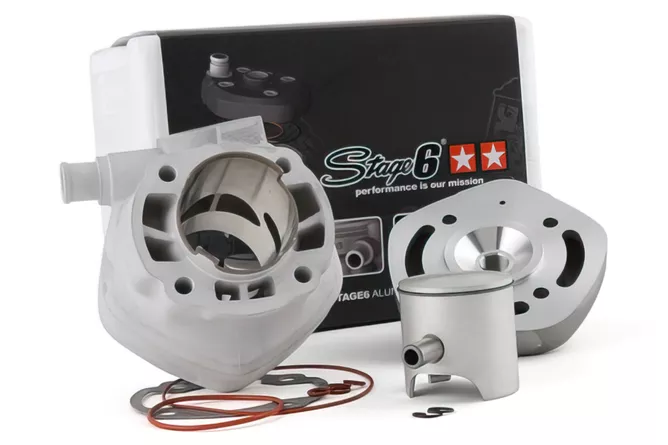 Cilindro komplektas Stage6 70cc Racing MK2 10mm kaištis Minarelli Horizontal LC