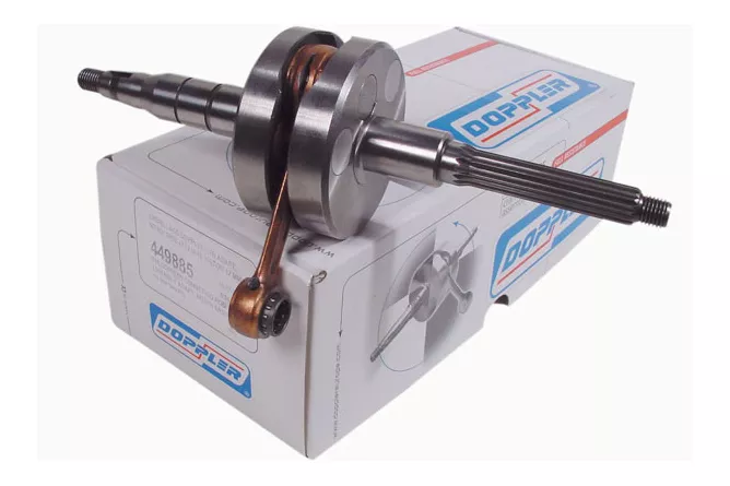 Alkūninis velenas Doppler Endurance kaištis 12mm Minarelli Horizontal