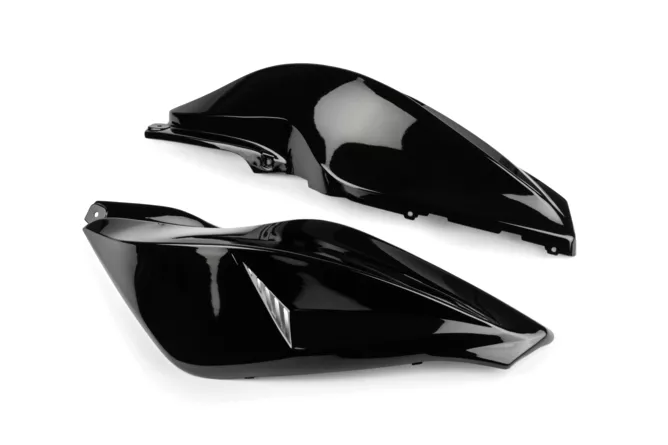 DMP Šoniniai plastikai Yamaha Aerox juoda
